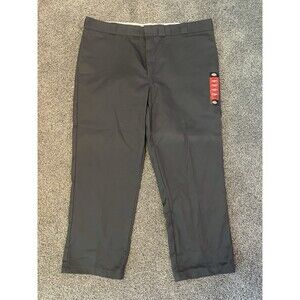 Dickies 874 Men’s Original Fit Classic Work Uniform Gray Pants Size 46x30